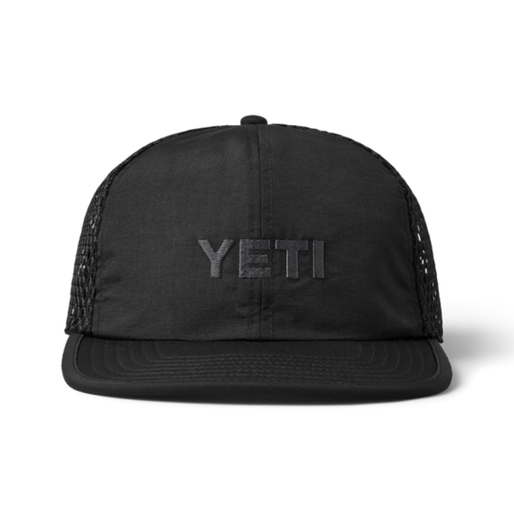 Black Yeti Logo Performance HAT Hats | NUFXW-9184