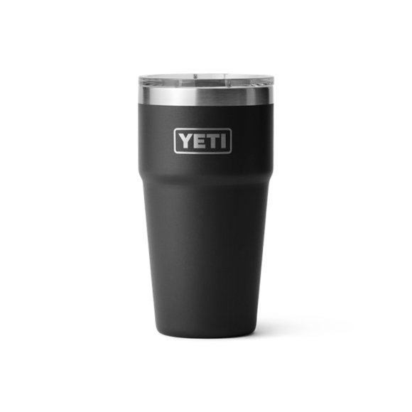 Black Yeti Rambler 16 oz Stackable Pint Beer & Barware | FSNRB-4730