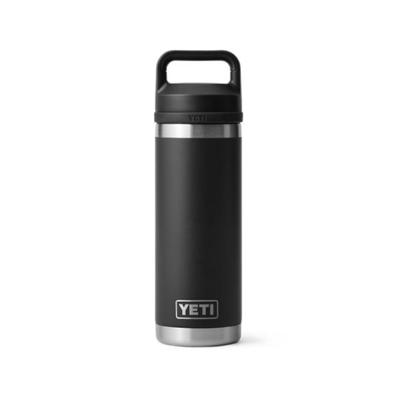 Black Yeti Rambler 18 oz Water Bottle Water Bottles & Jugs | NROUW-2819