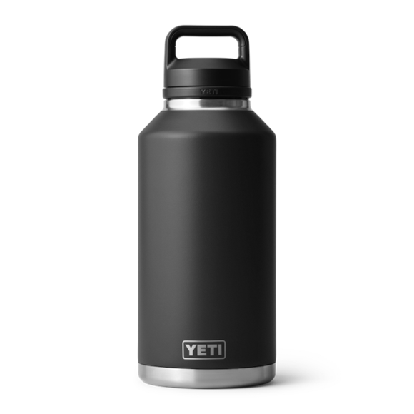 Black Yeti Rambler 64 oz Water Bottle Water Bottles & Jugs | TKWFV-4268