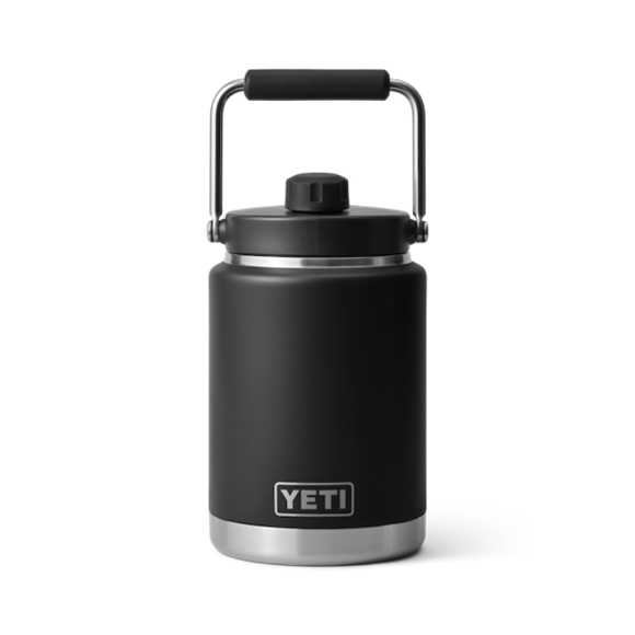 Black Yeti Rambler Half Gallon Water Jug Water Bottles & Jugs | YLCUJ-1390