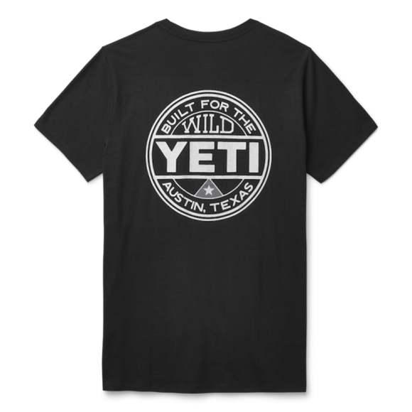 Black Yeti Women's Built For The Wild Short Sleeve T-Shirt Short Sleeve T-Shirt | DSMQO-0194