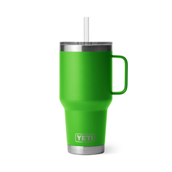 Canopy Green Yeti Rambler 35 oz Mug Straw Drinkware | FRSJV-3286