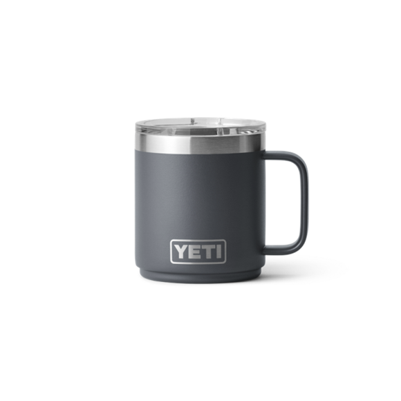 Charcoal Yeti Rambler 10 oz Stackable Mug Coffee & Mugs | QRCPI-2940