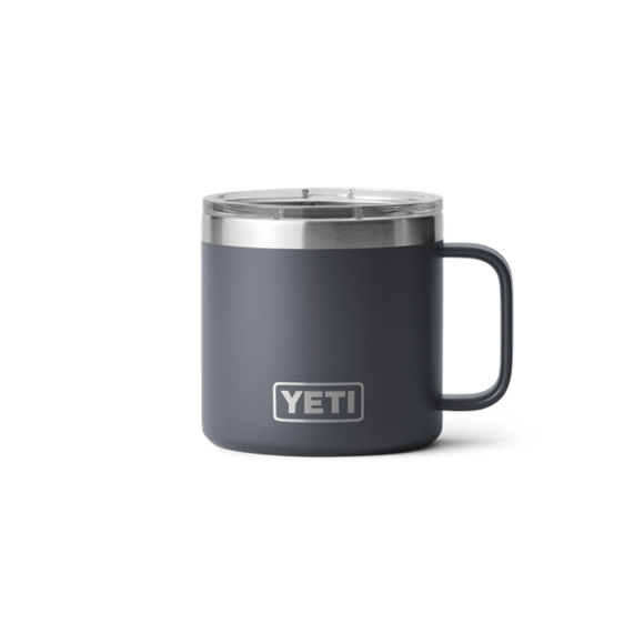 Charcoal Yeti Rambler 14 oz Mug Coffee & Mugs | DRKCO-1570