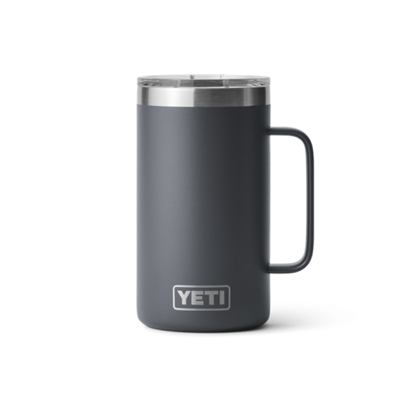 Charcoal Yeti Rambler 24 oz Mug Coffee & Mugs | PTCEK-5893