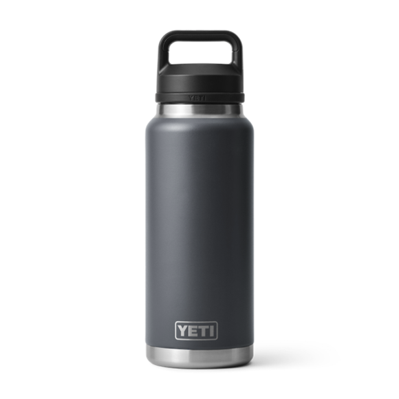 Charcoal Yeti Rambler 36 oz Water Bottle Water Bottles & Jugs | UOJLY-8640