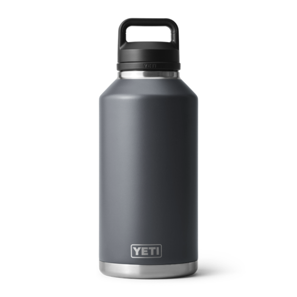 Charcoal Yeti Rambler 64 oz Water Bottle Water Bottles & Jugs | WGQHY-2189