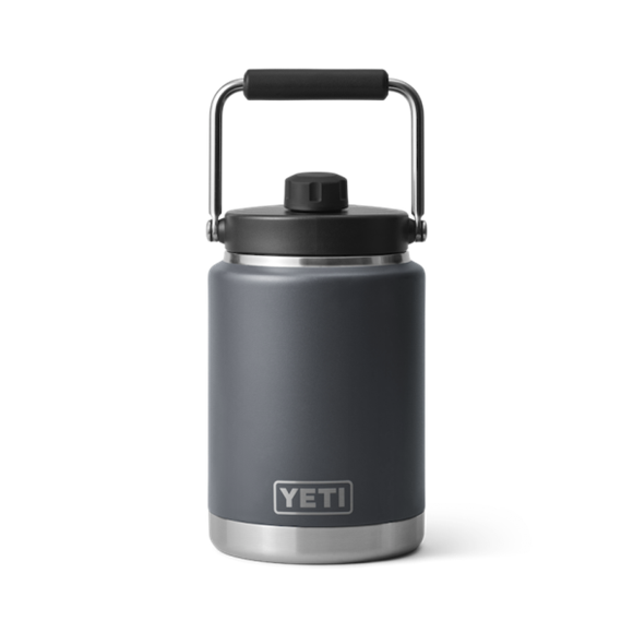 Charcoal Yeti Rambler Half Gallon Water Jug Water Bottles & Jugs | HLKSN-5302