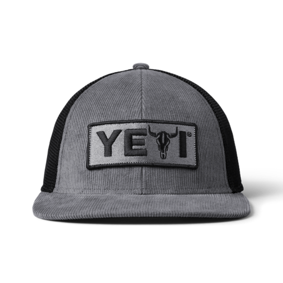 Gray Yeti Steer Flat Brim Hat Hats | AJESH-5362