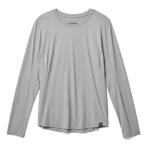 Gray Yeti Women's Crew Neck Long Sleeve Sunshirt Sunshirts | TSVMR-0637