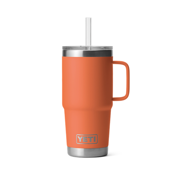 High Desert Clay Yeti Rambler 25 oz Mug Straw Drinkware | YZERQ-0516