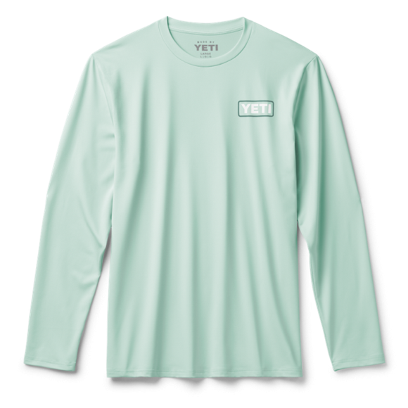 Ice Mint Yeti Ambassador Flies Long Sleeve Sunshirt Sunshirts | WBEGQ-5821