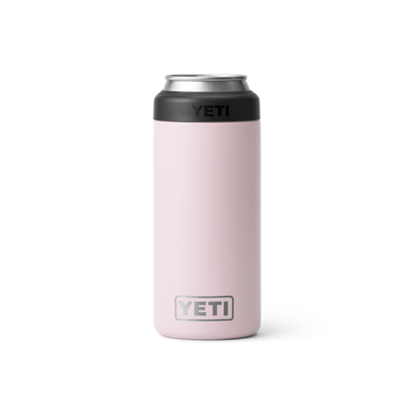 Ice Pink Yeti Rambler 12 oz Colster Slim Can Cooler Beer & Barware | QUOBZ-3861