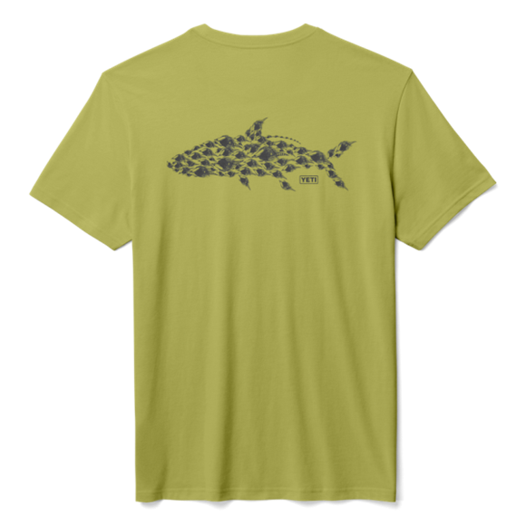 Moss Yeti Tarpon Flies Short Sleeve Tee Short Sleeve T-Shirt | WSFCZ-2430