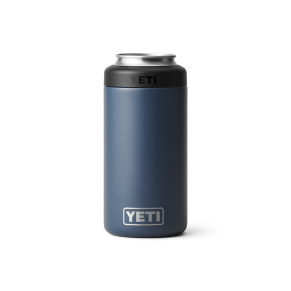 Navy Yeti Rambler 16 oz Colster Tall Can Cooler Beer & Barware | KWOCP-7391