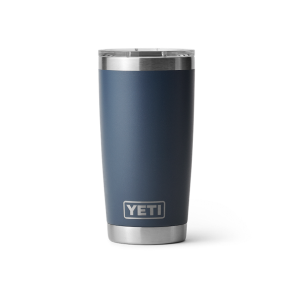 Navy Yeti Rambler 20 oz Tumbler Tumblers | HNBAJ-7603