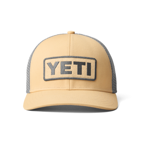 Salmon Yeti Logo Badge Trucker Hat Hats | DMFWY-1985