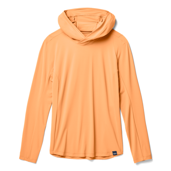 Salmon Yeti Women's Hooded Long Sleeve Sunshirt Sunshirts | NPCUV-1752