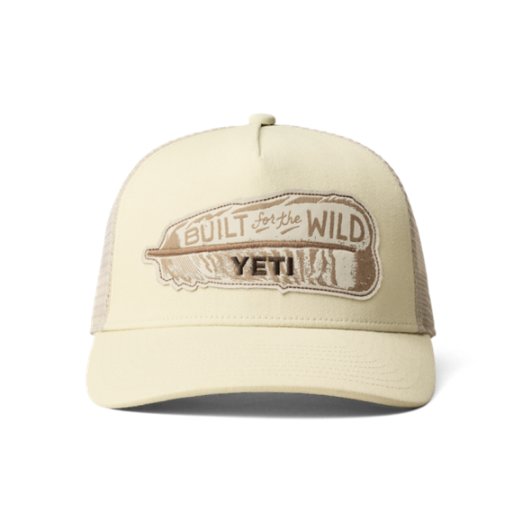 Sand Yeti Turkey Feather Trucker Hat Hats | OYJRX-6972