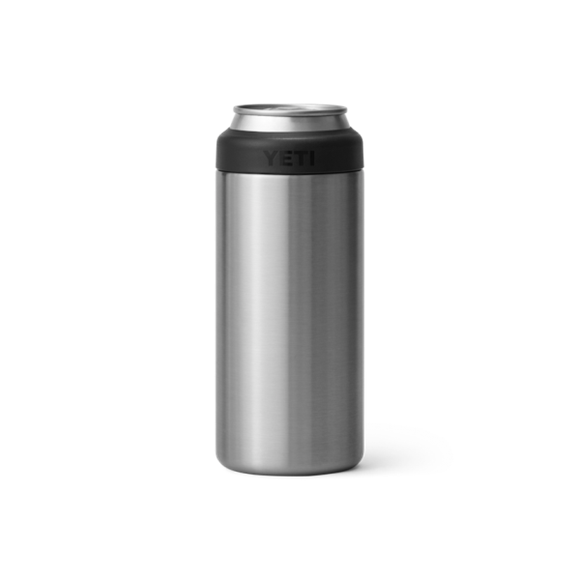 Stainless Yeti Rambler 12 oz Colster Slim Can Cooler Beer & Barware | KPXGV-1794