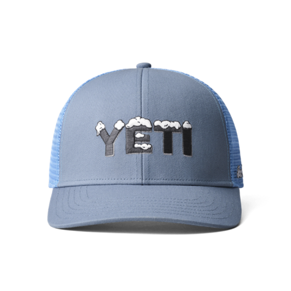 Stone Blue Yeti Cool Ice Trucker Hat Hats | OPVRS-2389