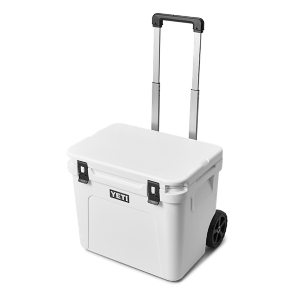 White Yeti Roadie 60 Wheeled Cooler Wheeled Coolers | RTKNX-6037